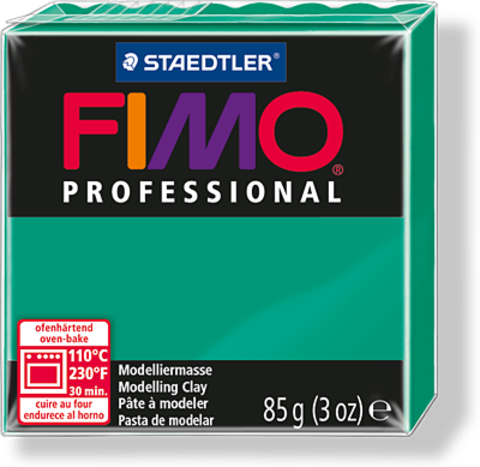 Fimo Professional цвет чисто-зеленый