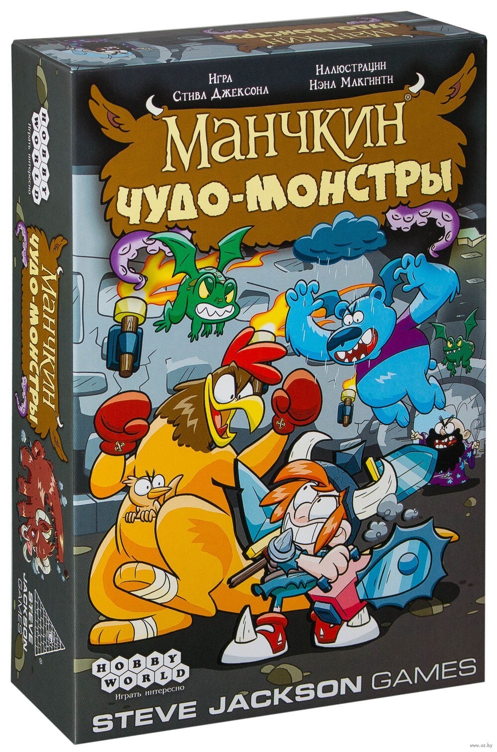 Манчкин Чудо-монстры Купить настольную игру в магазине Игротей