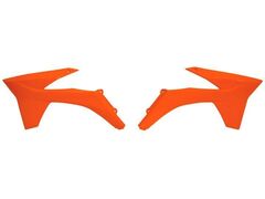 Боковины радиатора SX-SXF125-450 11-12 # EXC-EXCF125-500 12-13 оранжевые
