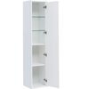 Aquanet 295039 Пенал Lino (Flat) 35 цв. белый глянец (295039)