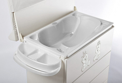 Комод пеленальный Bagnetto "MAJESTY" (BIANCO/WHITE (белая))