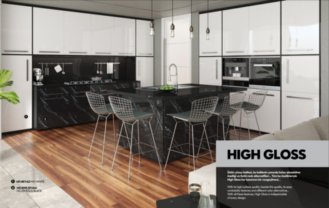 Пластик AGT High Gloss (глубокий глянец)