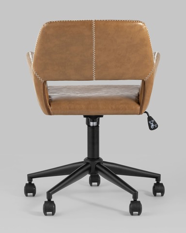 Кресло компьютерное Филиус экокожа коричневый, 87см. 56см. 57см. металл нейлон