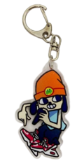 Акриловый Брелок PaRappa the Rapper