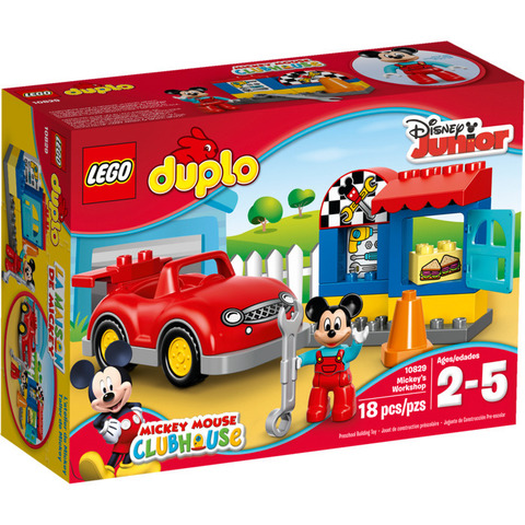 LEGO Duplo: Мастерская Микки 10829 — Mickey's Workshop — Лего Дупло
