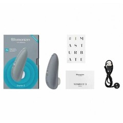 Бесконтактный клиторальный стимулятор Womanizer Starlet 3 серый