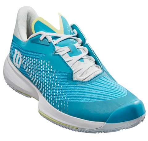 Женские теннисные кроссовки Wilson Kaos Swift 1.5 Clay W - algiers blue/white/snny limy