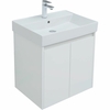 Aquanet 302523 Тумба с раковиной Nova Lite 60 2 дв. цв. бел. глянец (302523)