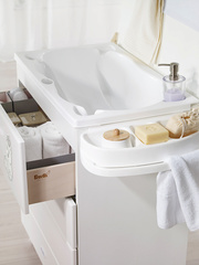 Комод пеленальный Bagnetto "MAJESTY" (BIANCO/WHITE (белая))