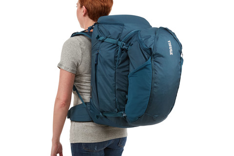 Картинка рюкзак для путешествий Thule landmark 60l Majolica Blue - 2