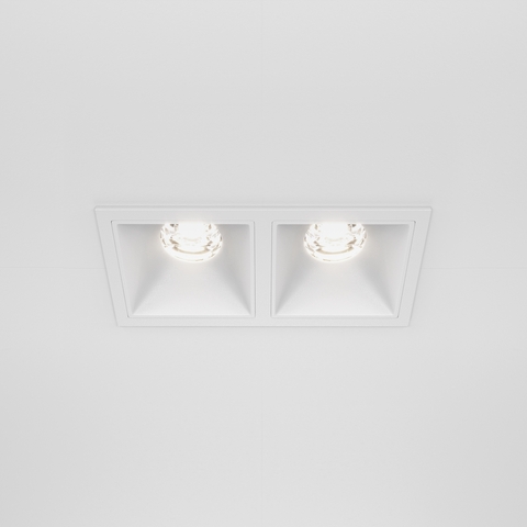 Встраиваемый светодиодный светильник Maytoni Alfa LED DL043-02-10W4K-SQ-W