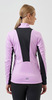 Тренировочная куртка Nordski Advance White/Orchid/Black W женская