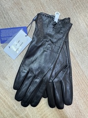 Перчатки. Женские. Материал верха: Кожаные люкс качества. Подклад: Шелк. 5 шт в упаковке