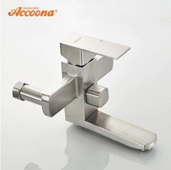 Штанга с тропическим душем и лейкой материал нержавеющая сталь Accoona A83201