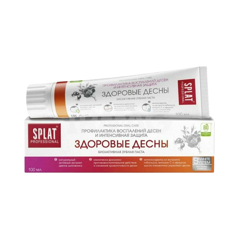 SPLAT профессионал Здоровые Десна зуб паста 100мл