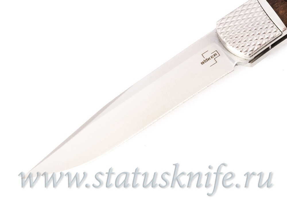 Нож Boker 01BP0029 Hidden Release Trapper Appaloosa Bone