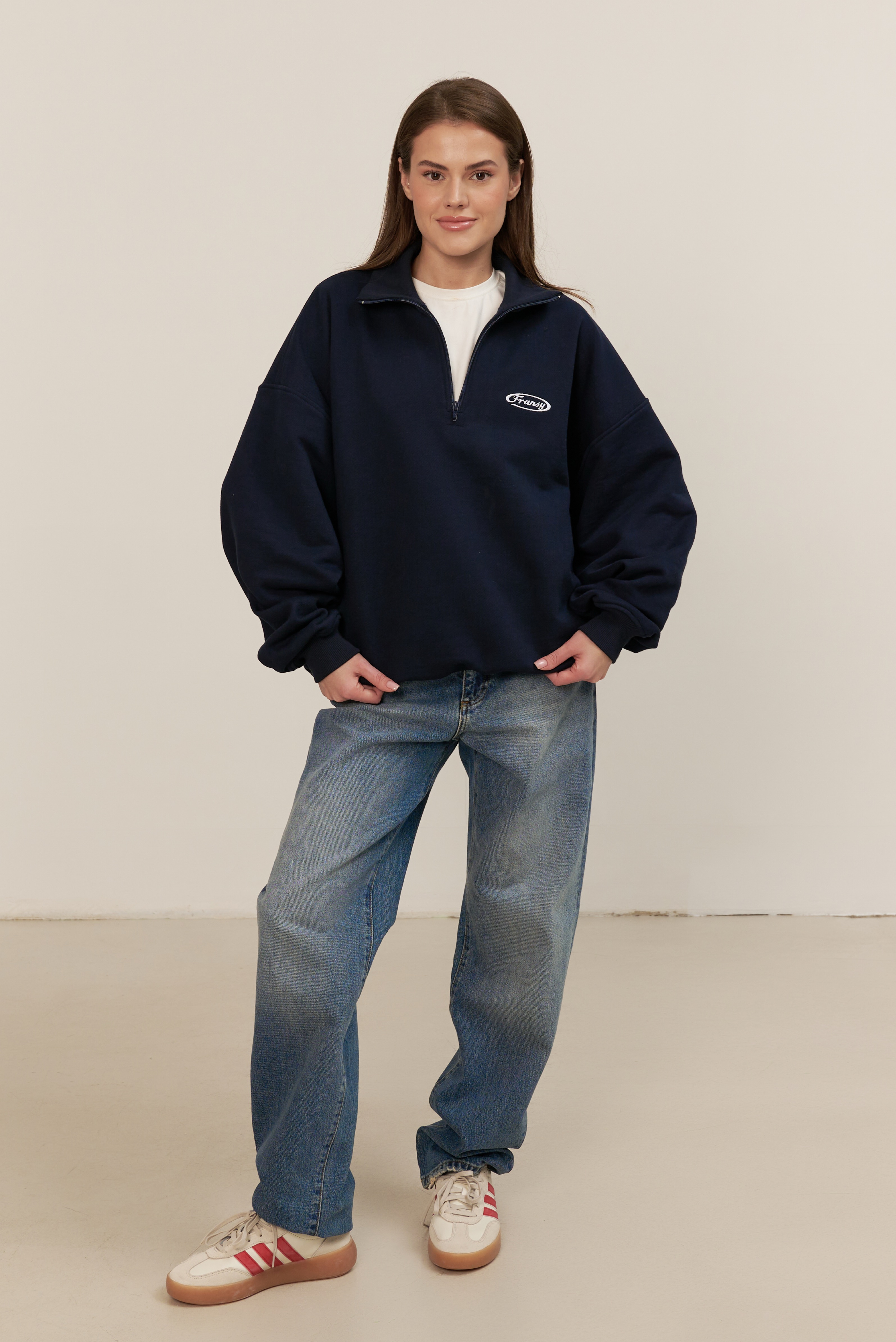 Анорак FRANSY, темно-синий