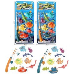 Рыбалка Магнитная 7 рыбок + Лодка, 52см*25см