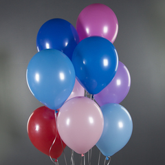 К512 12''/30 см, Пастель, Красный (S52/010), 100 шт.