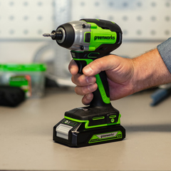 Винтоверт ударный Greenworks GD24ID3 24V (300Нм) аккумуляторный, без АКБ и ЗУ