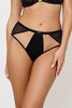 HOLLY BLACK Трусы высокие