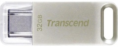 USB Flash карта Transcend TS32GJF850S 32Gb серебристый