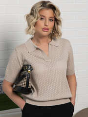 Поло Тихая роскошь (бежевое) Б15276-7М LT Collection