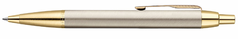 Ручка шариковая Parker IM Metal K223 Brushed Metal GT (S0856480)