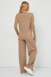 Костюм для беременных 16088 бежевый меланж