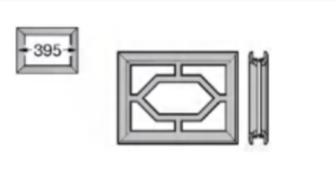 Внутренняя рама с остеклением 425мм.