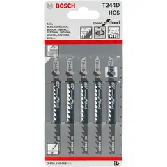 Пильное полотно по дереву T 244 D BOSCH 2608630058