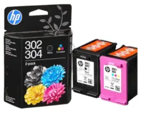 Набор картриджей HP 302/304 Multipack inkjet черный+цветной original B82L1AE