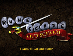 Old School RuneScape 1-Month Membership (для ПК, цифровой код доступа)