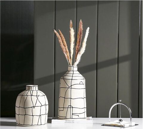 Ваза Black line narrow mouth vase A