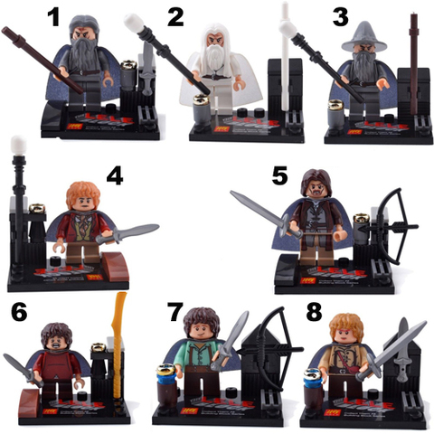Minifigures Lord of The Rings Blocks Building