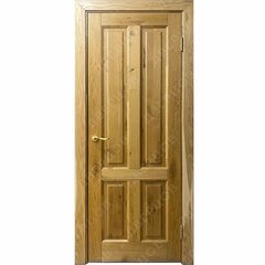 Межкомнатная дверь Авиано массив дуба с сучком натуральный глухая