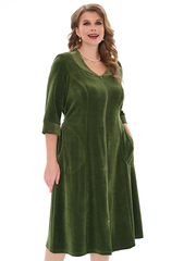 4074В Халат на молнии