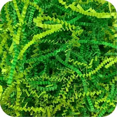 Наполнитель бумажный 50 гр. Зеленый МИКС