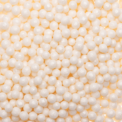 Посыпка мягкая Белый жемчуг (474) 3 мм, кг