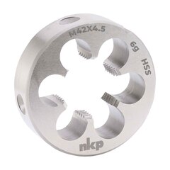 Плашка М42х4,5 DINEN22568 HSS 6g 75х30мм NKP 240420N