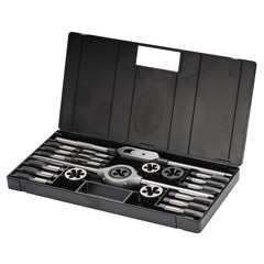 Набор метчиков и плашек M12 -M20 115CrV3 23пр Bucovice(CzTool) 310200