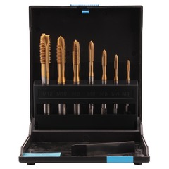 Набор метчиков машинных M3 -M12 HSSE-TiN DIN371/376 (B/4-5P) 7пр Volkel 47825