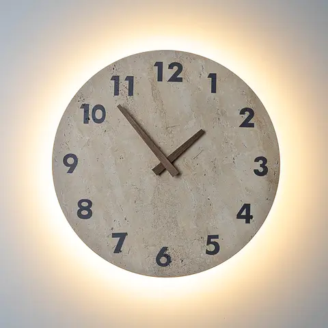 Настенный светодиодный светильник с часами Citilux MARES CL246016