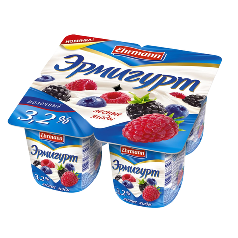 Эрмигурт 3,2% лесные ягоды 100гр