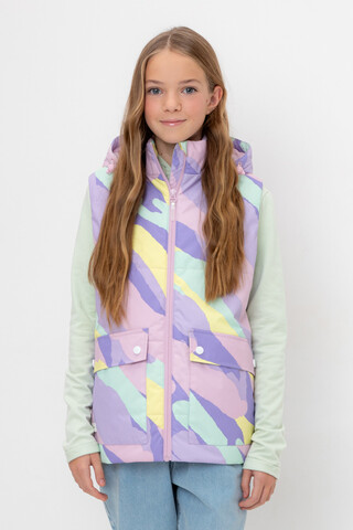 жилет  для девочки  ВК 35017/н/1 ГР (98-128)