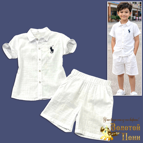 Костюм лён м (5-9) 260210-Y1111