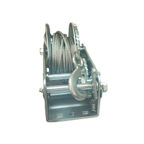 Лебедка ручная барабанная с тросом 1000кг 10м оцинкованная TOR LHW (серия X) 1050257