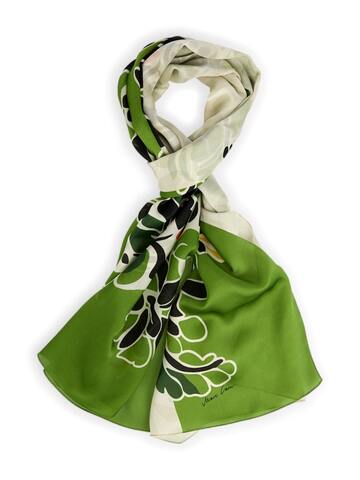 Marc Cain Шарф из шелка с принтом