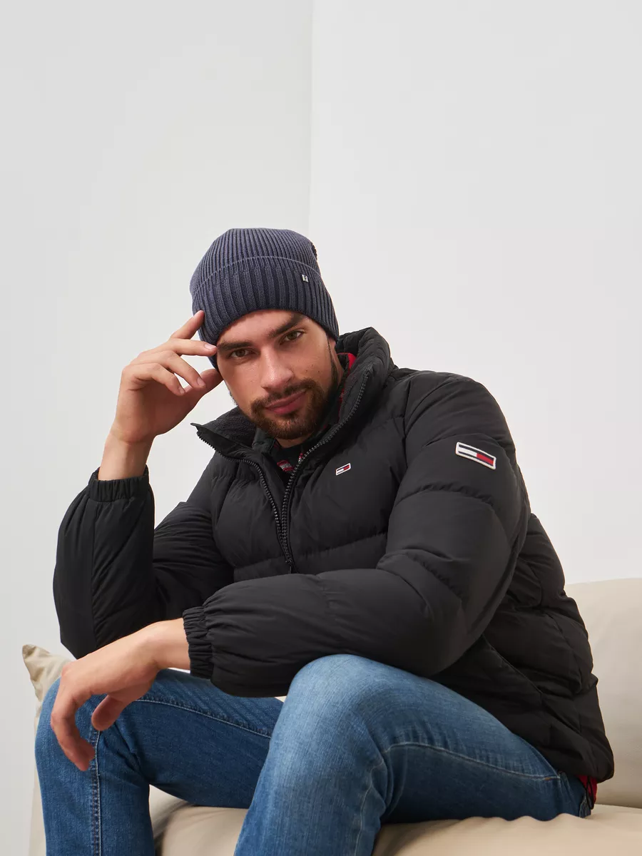 Шапка бини зимняя весенняя с флисом