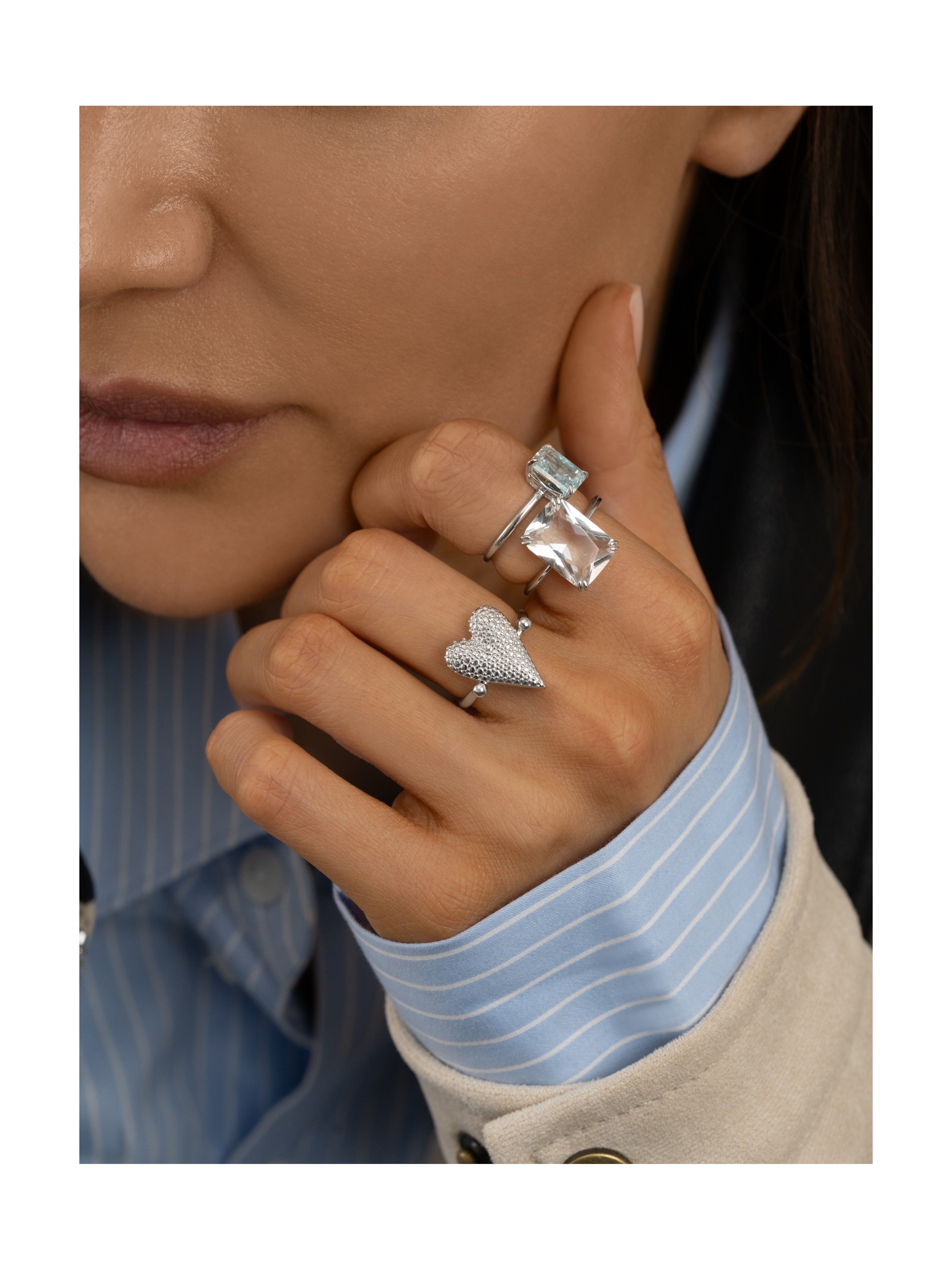 Кольцо Хрусталь